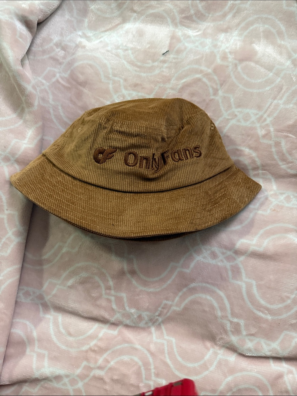 OnlyFans Brown Corduroy Bucket Hat
